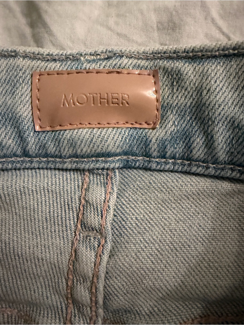 MOTHER The Hustler Ankle Fray